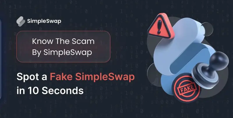 Verificar el sitio real de SimpleSwap &mdash; portada de SimpleSwap Know Scam